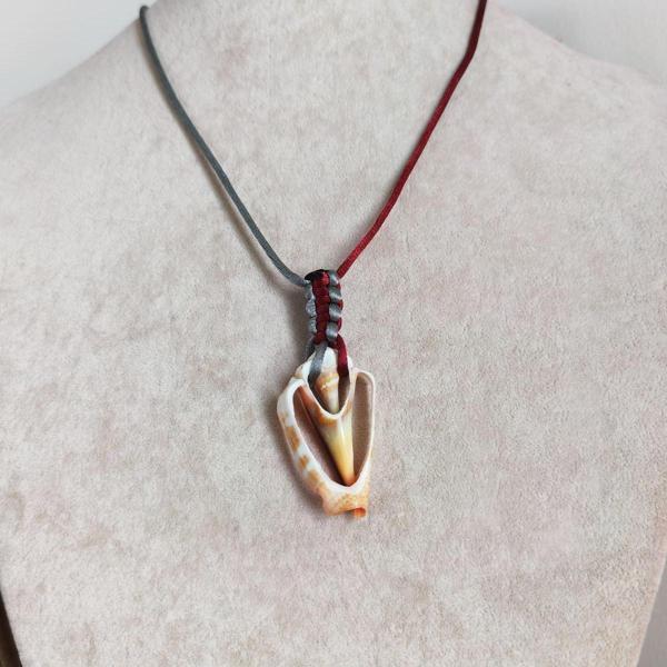 Deniz Kabuğu Kolye - 12446 - Image 1