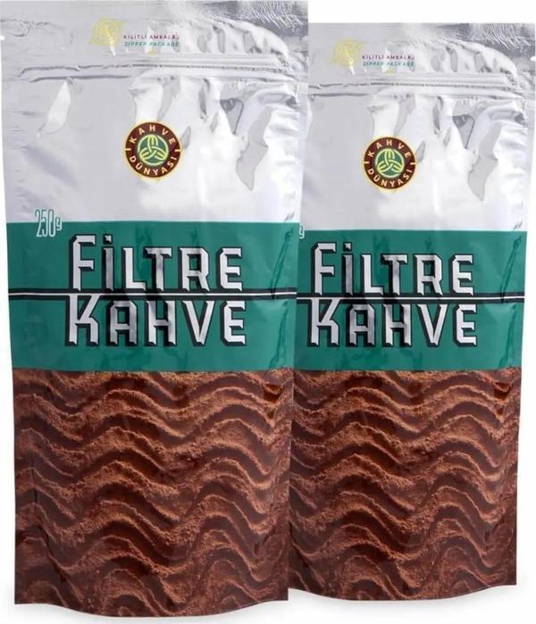 Kahve Dünyası 250 gr 2'li Paket Filtre Kahve - Image 1
