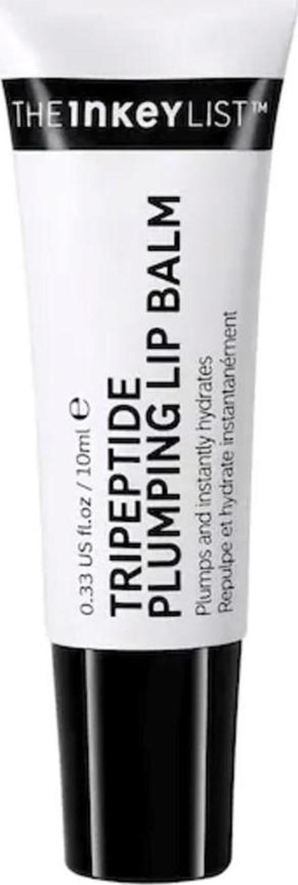 THE INKEY LIST Tripeptide Plumping Lip Balm Clear - Dolgunlaştırıcı Dudak Balmı 10 ml  - Image 1