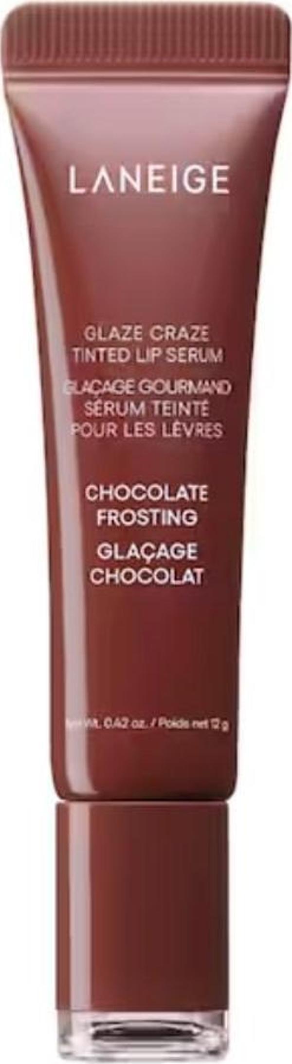 Laneige  Glaze Craze Tinted Lip Serum - Renkli Dudak Serumu - Çikolata Glasür - Image 1