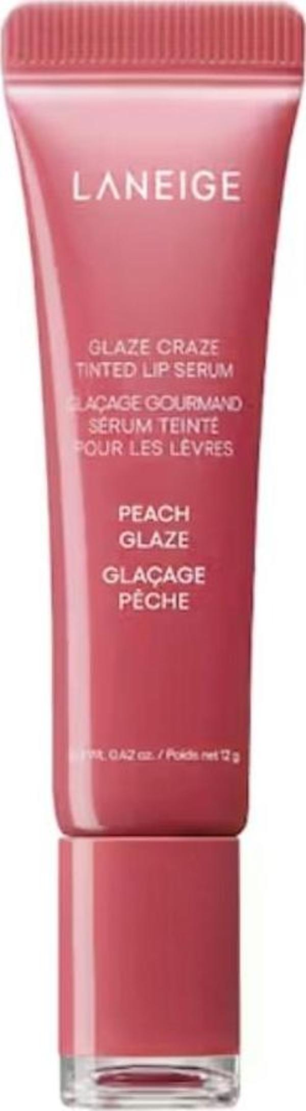 Laneige  Glaze Craze Tinted Lip Serum - Renkli Dudak Serumu - Şeftali Glasür - Image 1