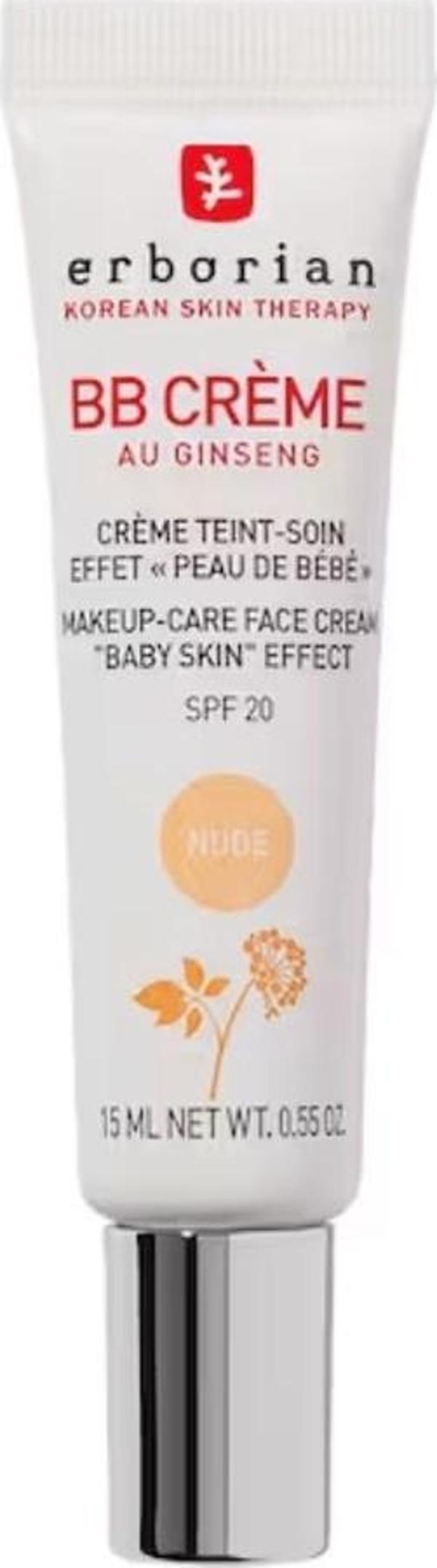 Erborian Ginseng BB Crème Baby Skin Effect Nude - BB Krem - Image 1