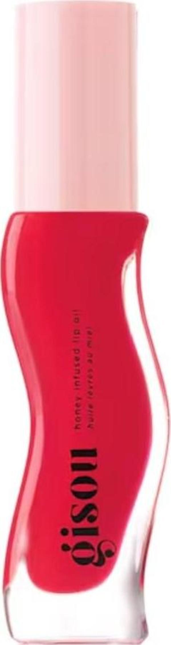 Gisou Honey Infused Lip Oil - Sarı Bal 8ml - Strawberry Sorbet - Image 1