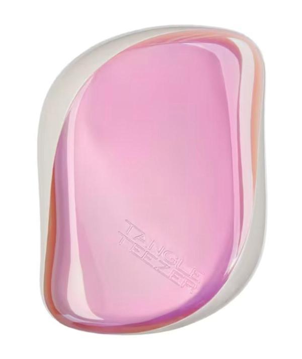 TANGLE TEEZER Detangling Compact Styler Holographic Hero - Saç Fırçası - Image 1
