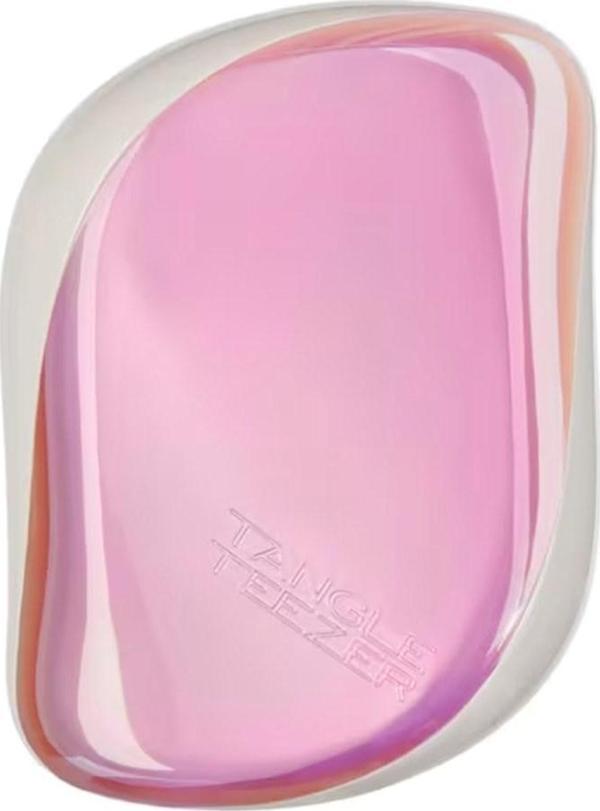TANGLE TEEZER Detangling Compact Styler Holographic Hero - Saç Fırçası - Image 1