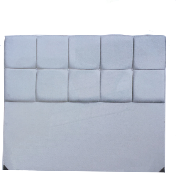 Başlık ALC 15553 BURCU Model 120cm Baby Face Kumaş Modern SUNİ DERİ BEYAZ Renk - Image 1