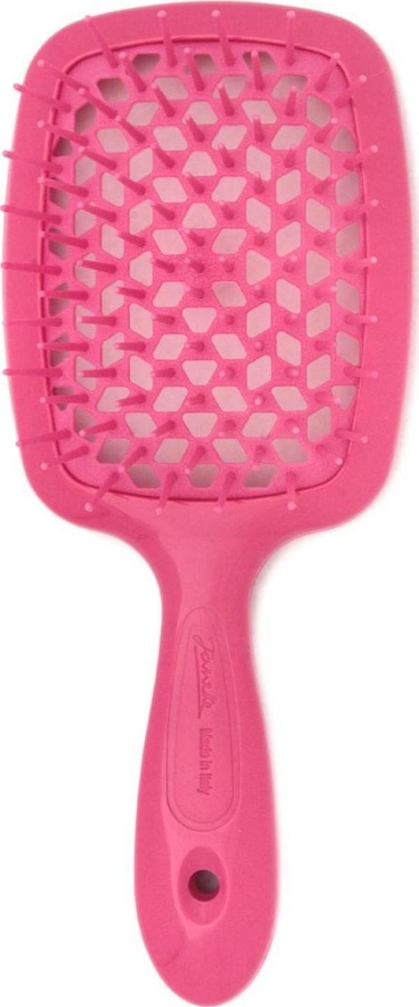 Janeke Superbrush Pembe Neon Saç Fırçası - Image 1