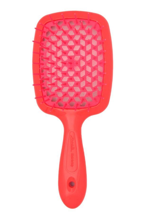 Janeke Superbrush Fuşya Neon Saç Fırçası - Image 1