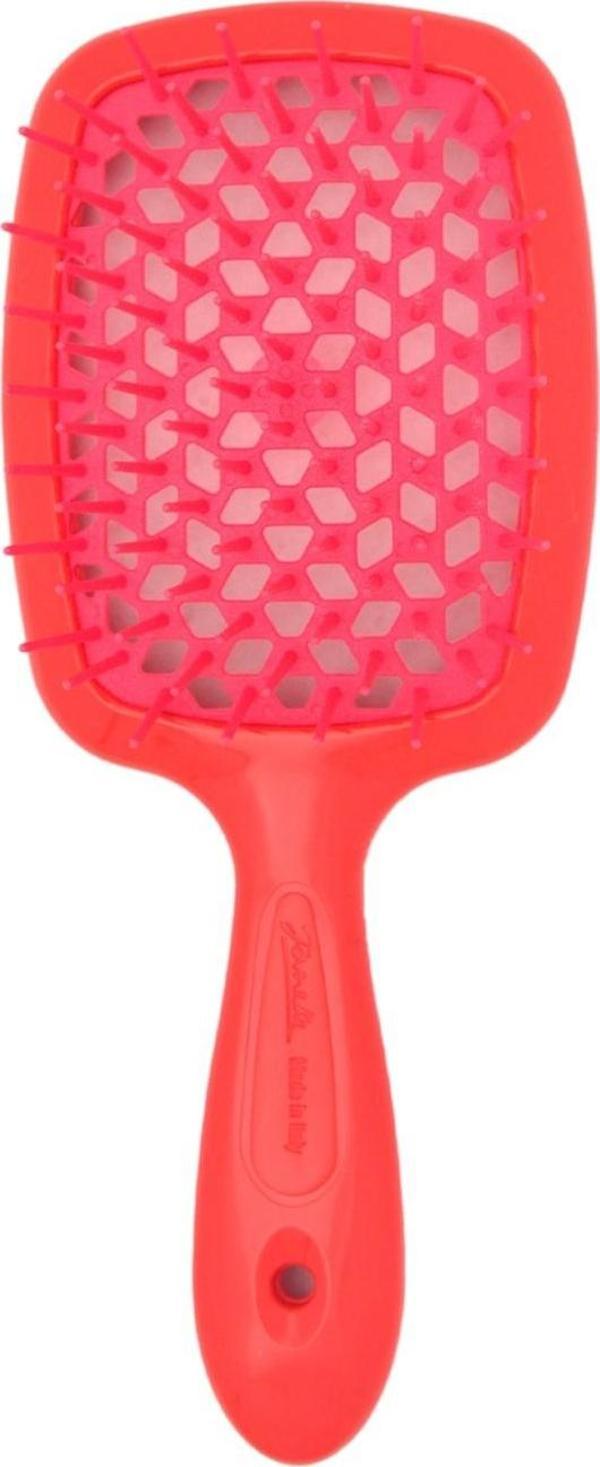 Janeke Superbrush Fuşya Neon Saç Fırçası - Image 1