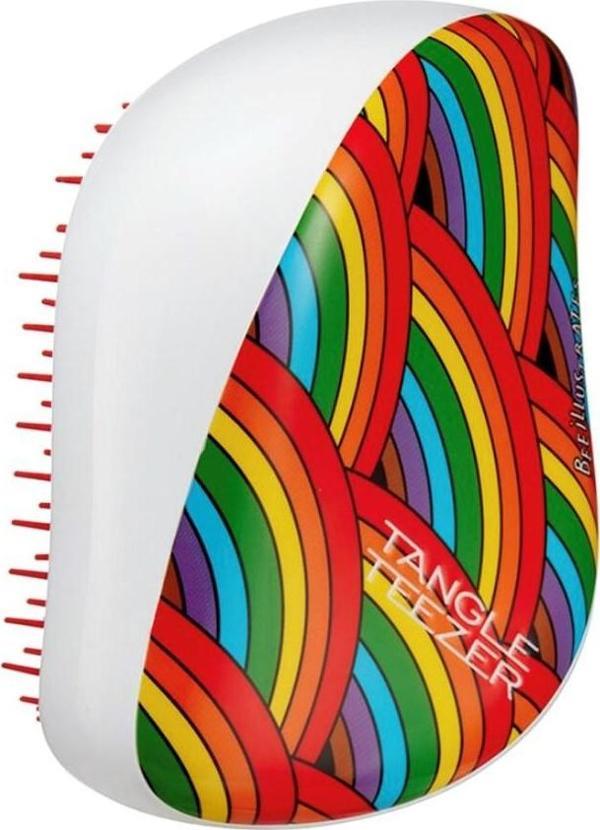 Tangle Teezer Compact Styler Rainbow Galore Saç Fırçası - Image 1
