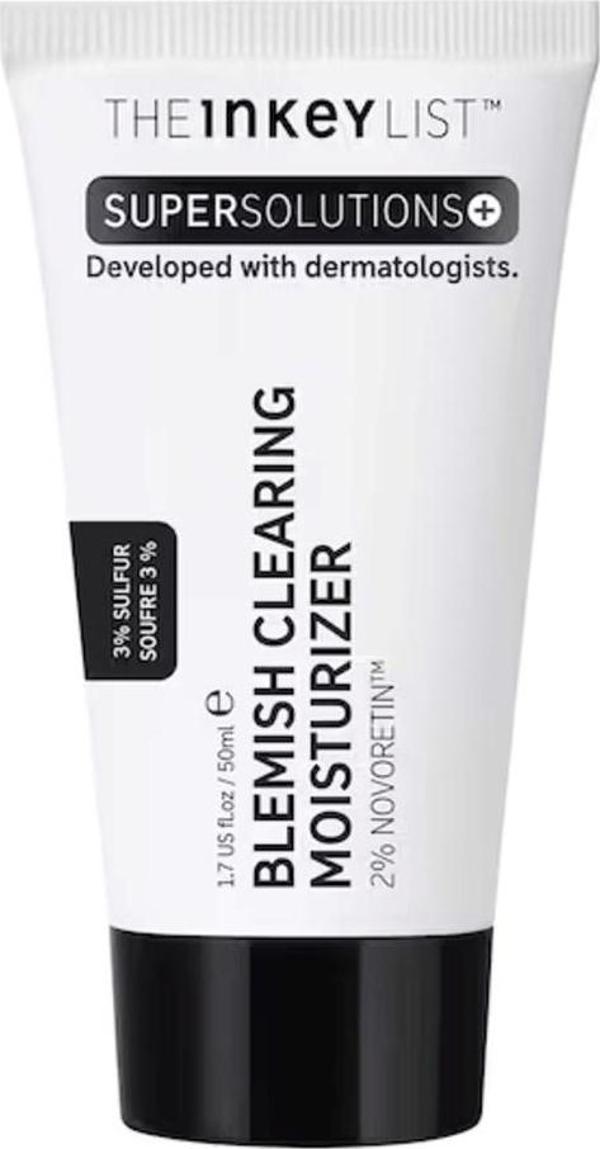 THE INKEY LIST Blemish Clearing Moisturizer 2% NovoRetin - Nemlendirici Gece Kremi 50 ml  - Image 1