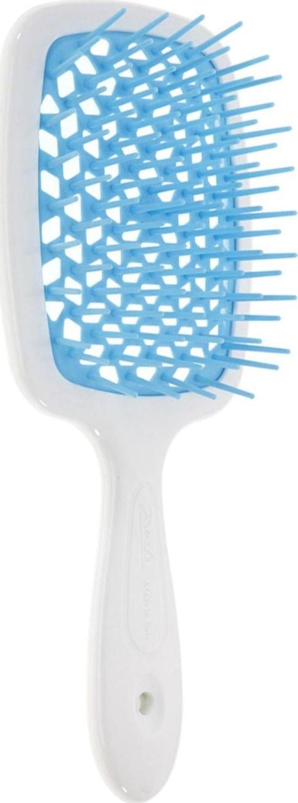 Janeke Superbrush Beyaz Mavi Tarak - Image 1