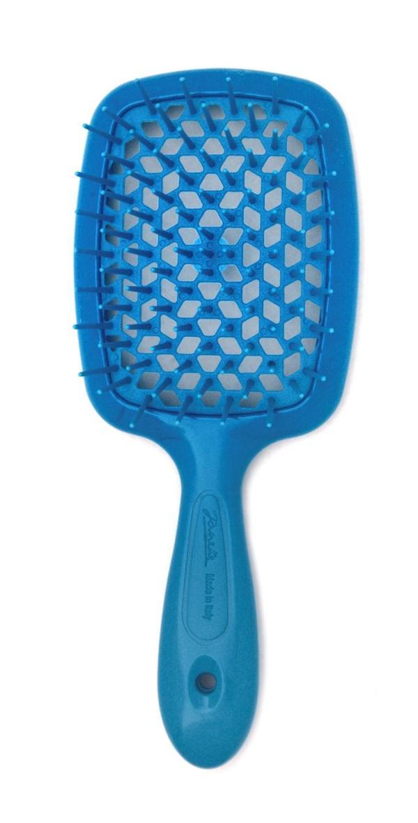 Janeke Superbrush Mavi Neon Saç Fırçası - Image 1