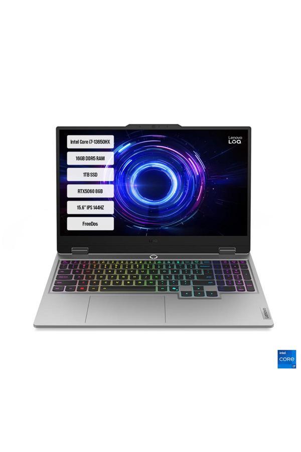 LOQ 15IRX10 83JE00J5TR-03 i7-13650HX 16GB DDR5 1TB SSD RTX5060-8GB 15.6" IPS 144Hz Dos - Image 1