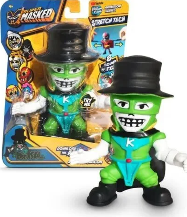 Maskeli Süper Strech Dc Kal 8 Ses Efektli Kız Erkek Çocuk Oyuncak Eğitici Oyuncaklar - Image 1