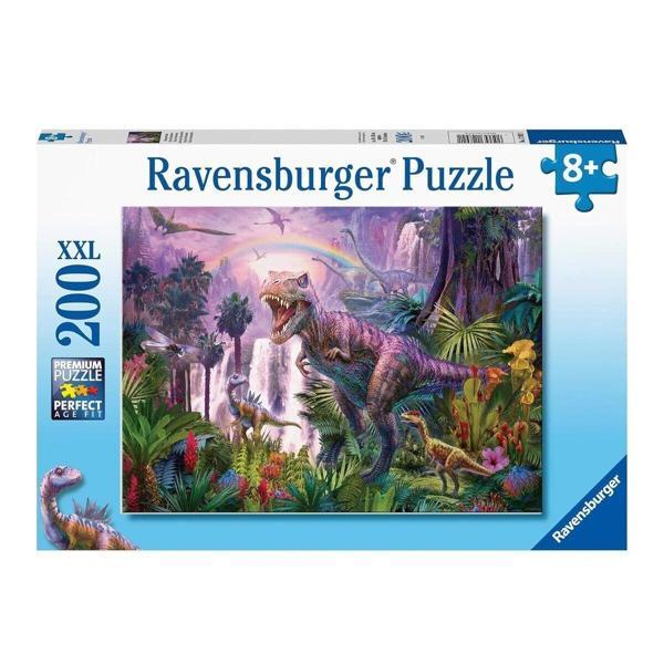 128921 Dinozorlar 200 parça XXL Ravensburger Puzzle Kız Erkek Çocuk Oyuncak Eğitici Oyuncaklar - Image 1