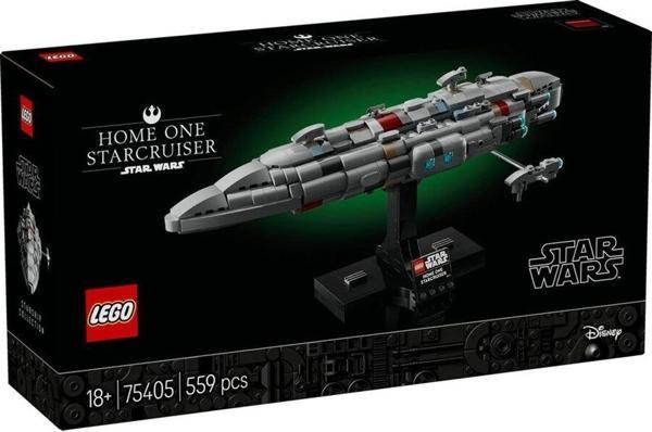 75405 Lego Star Wars - Home One Starcruiser 559 Parça +18 Yaş Kız Erkek Çocuk Oyuncak Eğitici Oyunca - Image 1