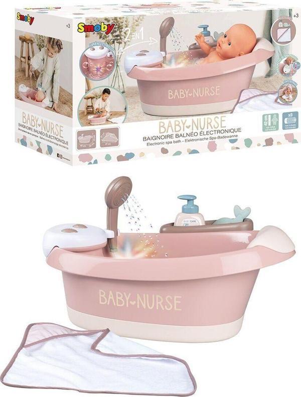 7600220368 Baby Nurse Sesli ve Işıklı Balneo Banyo Seti -Simba Kız Erkek Çocuk Oyuncak Eğitici Oyunc - Image 1