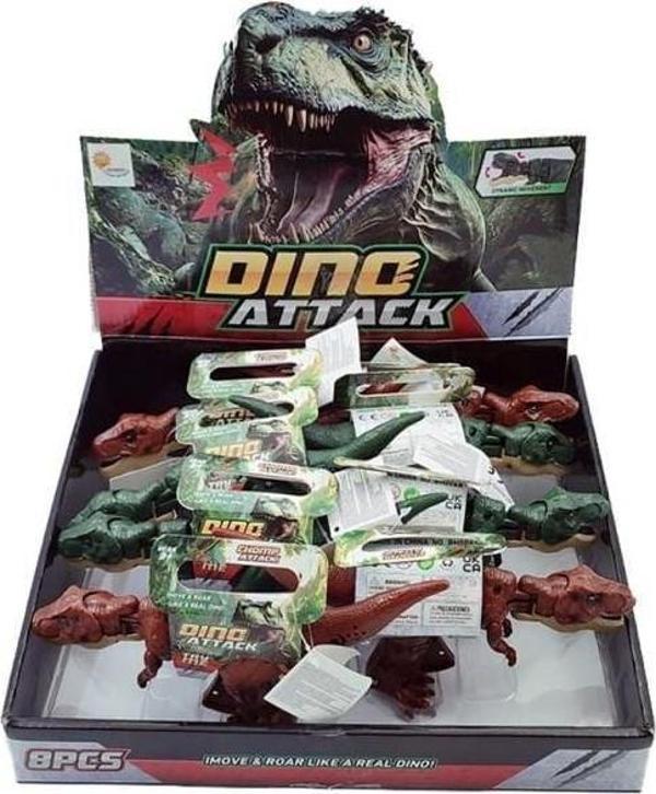 KUTUDA SESLİ IŞIKLI DİNOZOR - 1adet Stokta Olan Gönderilir Kız Erkek Çocuk Oyuncak Eğitici Oyuncakla - Image 1