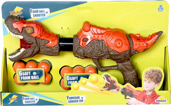 Yumuşak Sünger Top Atan Dinozor Oyuncak - S01003620 Kız Erkek Çocuk Oyuncak Eğitici Oyuncaklar - Image 1
