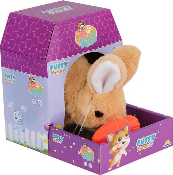 4249 Sesli Hareketli Peluş Tavşan Kız Erkek Çocuk Oyuncak Eğitici Oyuncaklar - Image 1