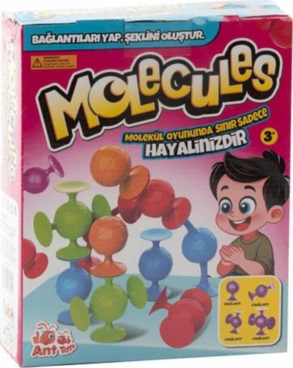 ANT709 VAKUM MOLOKÜL Kız Erkek Çocuk Oyuncak Eğitici Oyuncaklar - Image 1