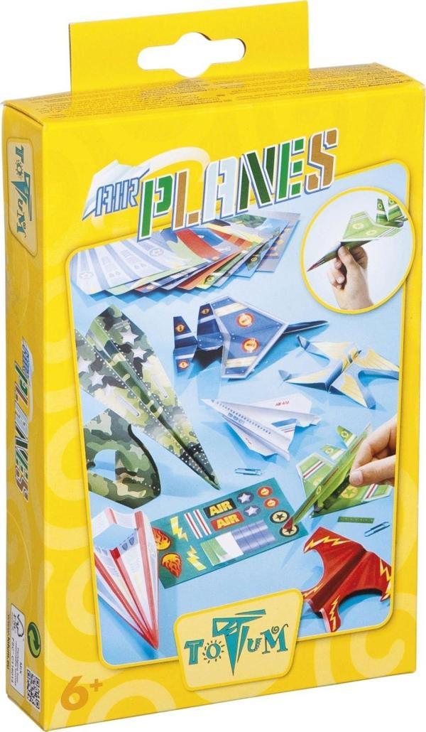 Maket Uçak Yapım Seti Kız Erkek Çocuk Oyuncak Eğitici Oyuncaklar - Image 1