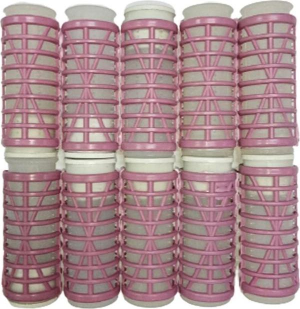 Fumo Isıtmalı Bigudi 10'Lu - Gül Kurusu - Image 1