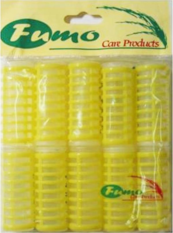Fumo Isıtmalı Bigudi 10'Lu - Sarı - Image 1