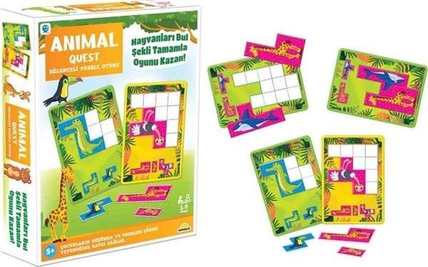 OYUN ANİMAL QUEST Kız Erkek Çocuk Oyuncak Eğitici Oyuncaklar - Image 1