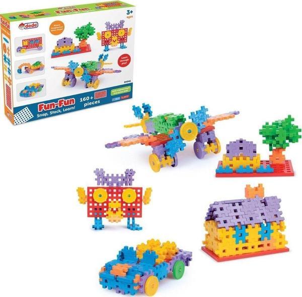 04041 Fun Fun Puzzle 160 Parça Kız Erkek Çocuk Oyuncak Eğitici Oyuncaklar - Image 1