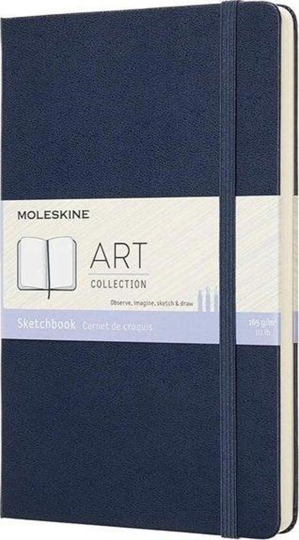 Moleskine Art Sketchbook Lg Sap.Blue - Image 1