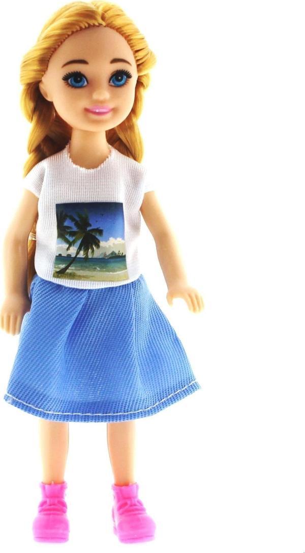 Baonier Kumsal Tshirt 14cm Sarışın Tekli Kız Bebek Kız Erkek Çocuk Oyuncak Eğitici Oyuncaklar - Image 1