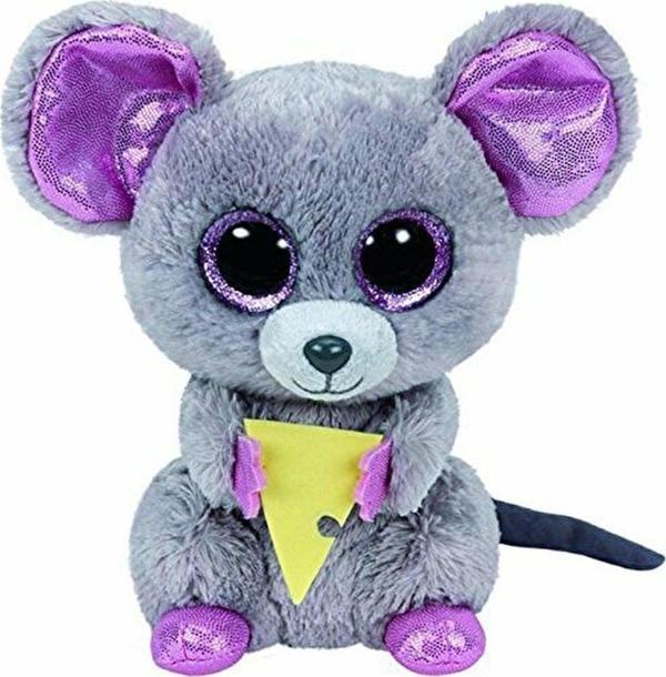 Ty Beanie Boos Peluş Fare Squeaker 15cm Kız Erkek Çocuk Oyuncak Eğitici Oyuncaklar - Image 1