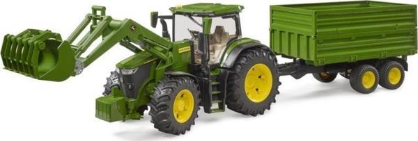 Bruder BR03155 John Deere 7R 350 Kepçeli Traktör ve Römork +4 yaş - Image 1