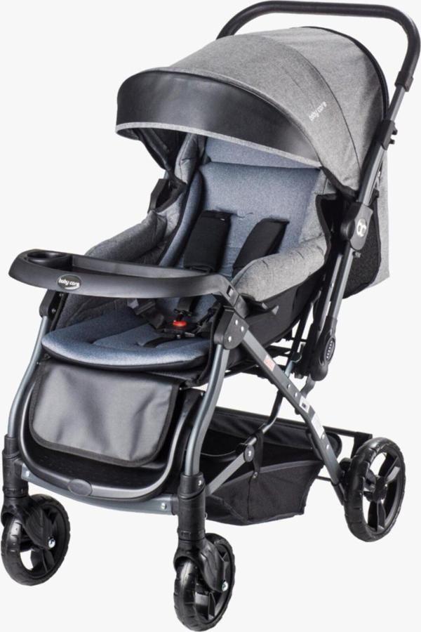 Şen Express Baby Care 65 Capron Çift Yönlü Bebek Arabası Gri - Image 1