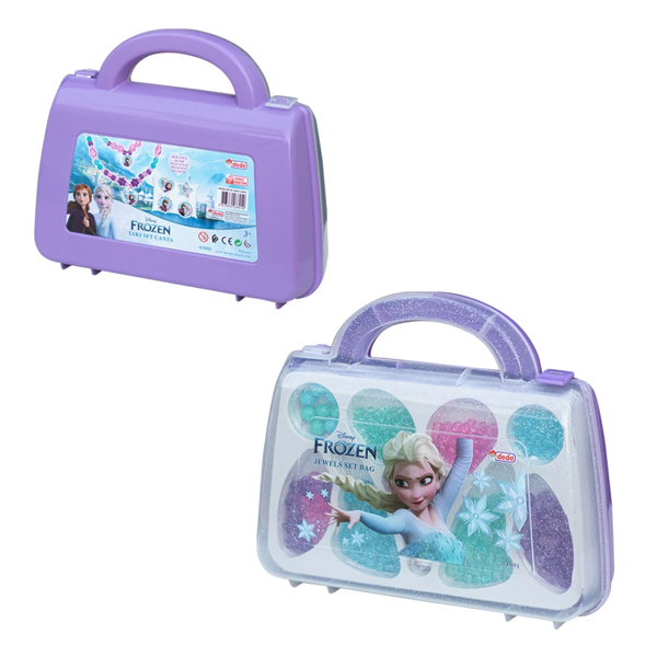 Frozen Takı Set Çanta Kız Erkek Çocuk Oyuncak Eğitici Oyuncaklar - Image 1