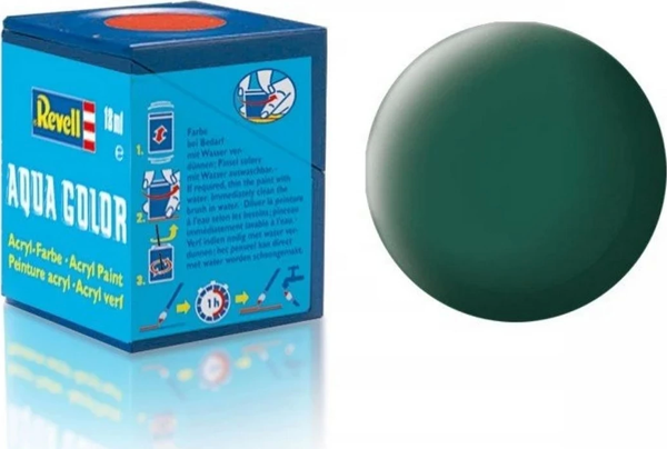Aqua Color Sea Green - Mat Boya- 18 ml Kız Erkek Çocuk Oyuncak Eğitici Oyuncaklar - Image 1