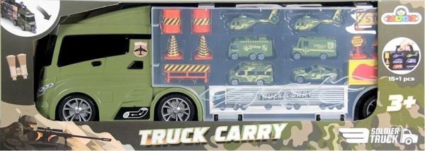 Galtoys Askeri Taşıyıcı Tır 16 Parça - Image 1
