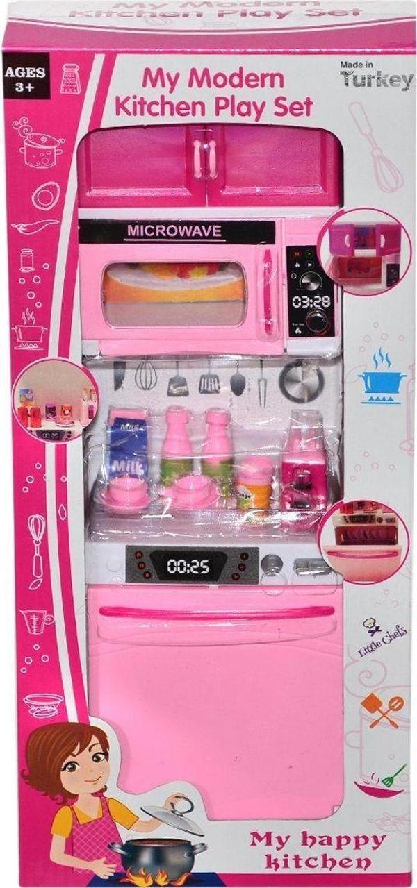 02303 Oydaş, Bulaşık Makinesi My happy Kitchen Kız Erkek Çocuk Oyuncak Eğitici Oyuncaklar - Image 1