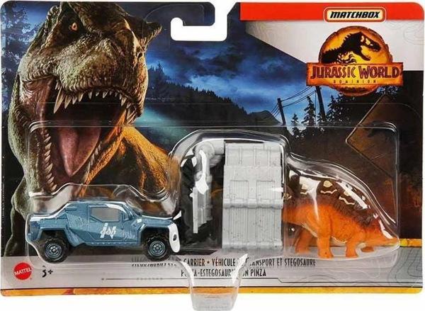 FMY31 Matchbox Jurassic World Dino Transporter Kız Erkek Çocuk Oyuncak Eğitici Oyuncaklar - Image 1