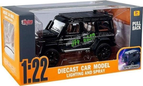 HCL-801P Çek Bırak 1:22 Sesli ve Işıklı Buhar Çıkartan Metal Jeep -Vardem Kız Erkek Çocuk Oyuncak Eğ - Image 1