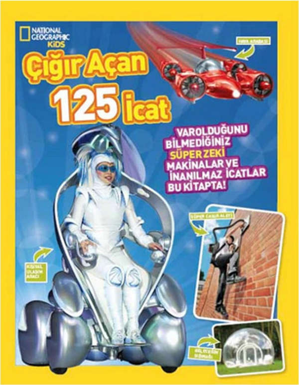 National Geographic Kids Çığır Açan 125 İcat Kız Erkek Çocuk Oyuncak Eğitici Oyuncaklar - Image 1