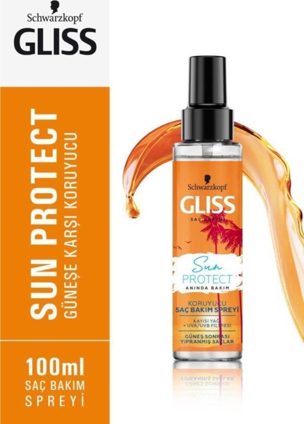 Gliss Saç Bakım Sprey 100 Ml Sun Protect - Image 1