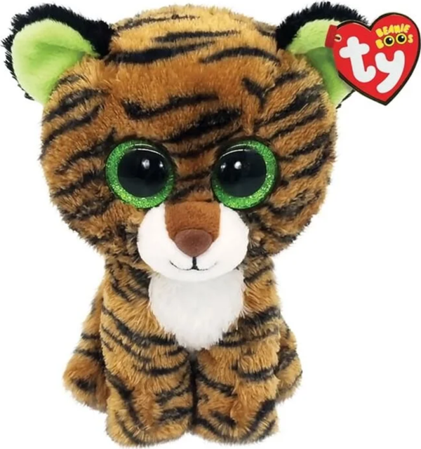 Ty Beanie Boos Peluş Kahverengi Kaplan Tiggy 15cm Kız Erkek Çocuk Oyuncak Eğitici Oyuncaklar - Image 1