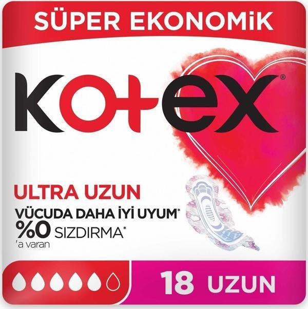 Kotex Ultra Uzun 18 Adet - Image 1
