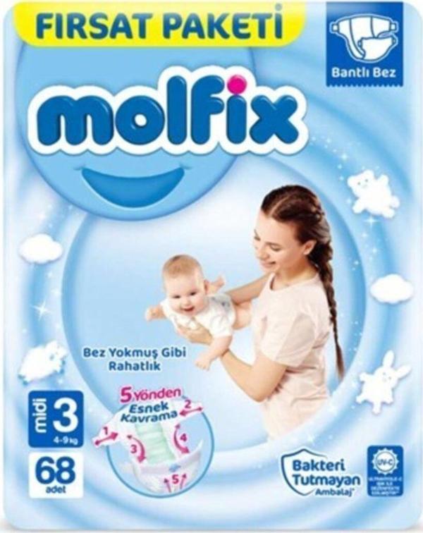 Molfix Çocuk Bezi Fırsat Paket No:3 - Image 1