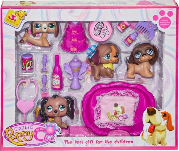 KZL-CL2105ABC Minik Köpekler ve Aksesurları Kız Erkek Çocuk Oyuncak Eğitici Oyuncaklar - Image 1