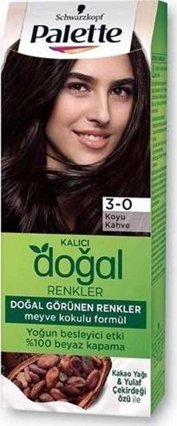 Palette Doğal Renkler No:3/0 Koyu Kahve - Image 1