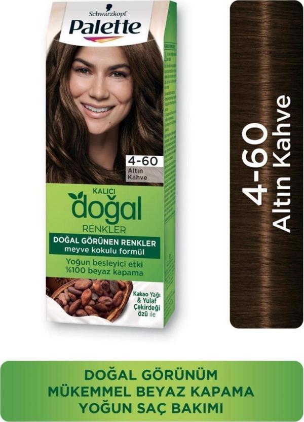Palette Doğal Renkler No:4/60 Altın Kahve - Image 1